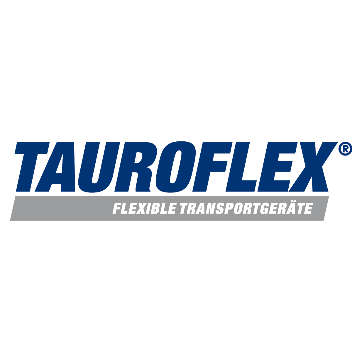 Plattformwagen Tauroflex F3 mit 1 Schiebebügel, Ladefläche 850x500 mm, TPE-Räder, Traglast: 300 kg, RAL 5007 Brillantblau