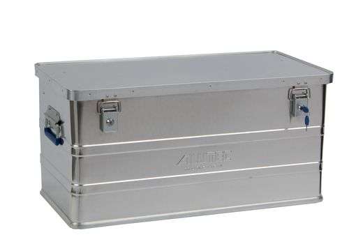 Aluminiumbox Classic, ohne Stapelecken, 93 Liter Volumen
