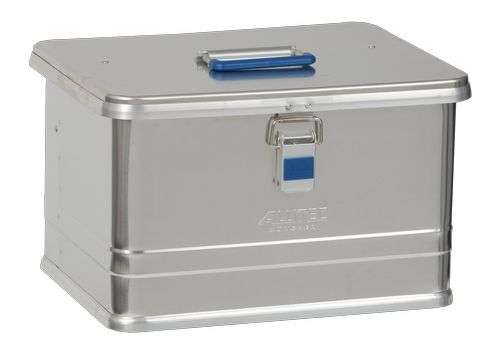 Aluminiumbox Comfort, ohne Stapelecken, 30 Liter Volumen