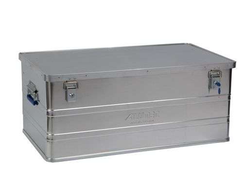 Aluminiumbox Classic, ohne Stapelecken, 142 Liter Volumen