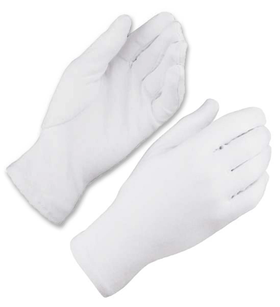 1 Paar Handschuhe, Baumwolle Schutz vor Fingerfett, Feuchtigkeit etc.