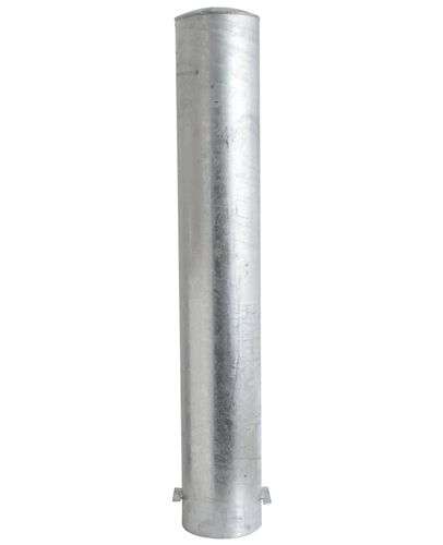 Absperrpfosten Stahl, feuerverzinkt, dm 273, H 1500 mm, zum Aufdübeln