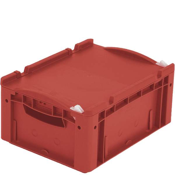Eurostapelbehälter XL Deckel/Kufe / XL 43171ASDV 400x300x170 rot Auflagedeckel Verschluß