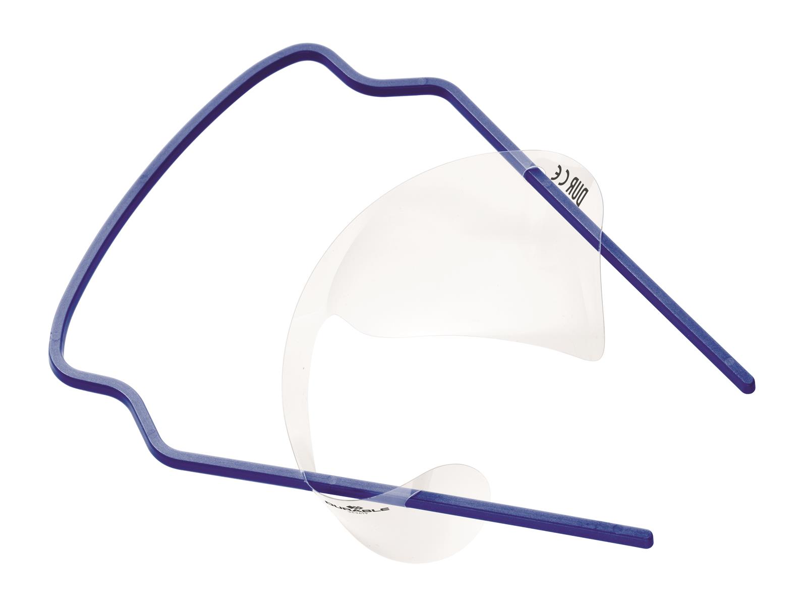 Augenschutzvisier mit auswechselbarer Visierfolie, 1 Pack à 25 ST