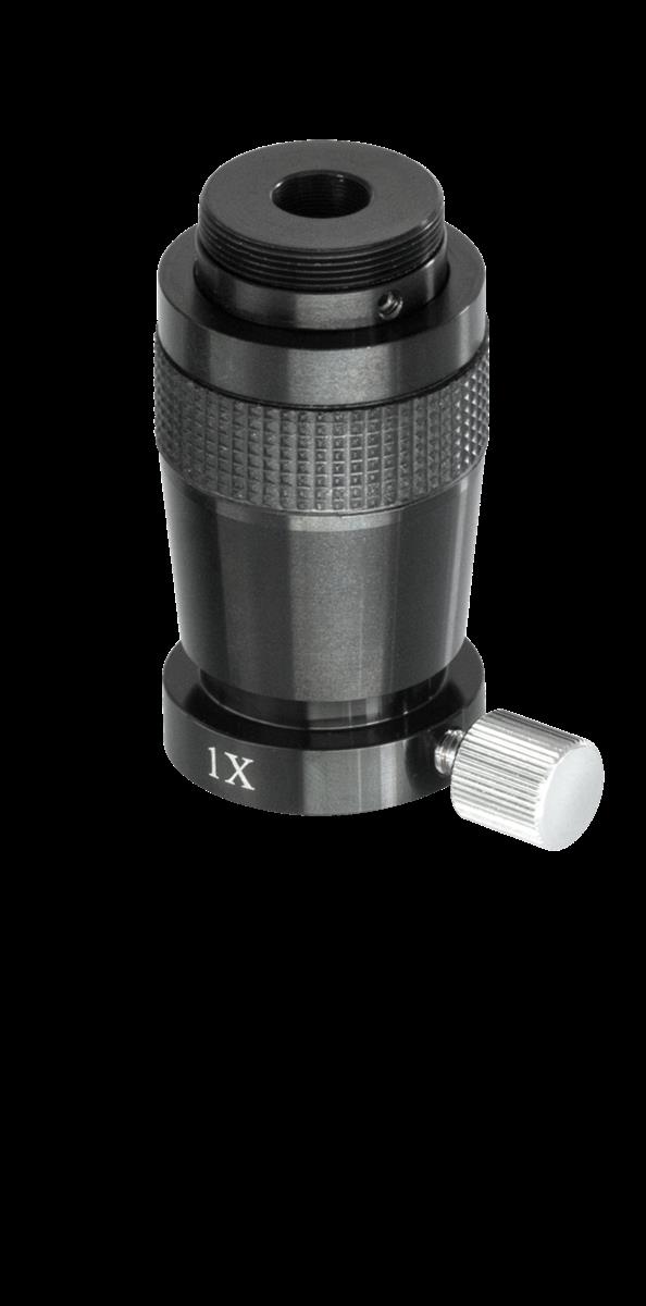 C-Mount Kamera-Adapter 1,0x; für Mikroskop-Cam 