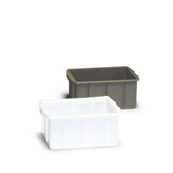 Kunststoffbehälter, Serie 110, Außenmaße ca.: 460 x 328 x 202 mm, Material: HDPE