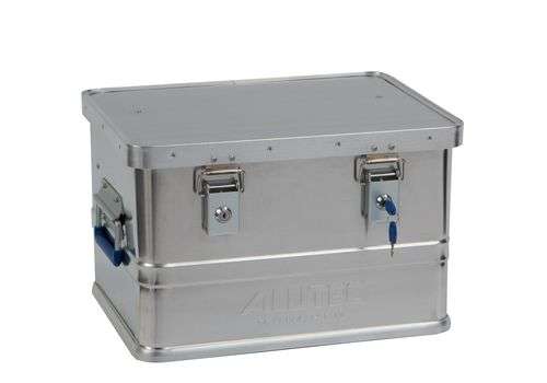 Aluminiumbox Classic, ohne Stapelecken, 30 Liter Volumen